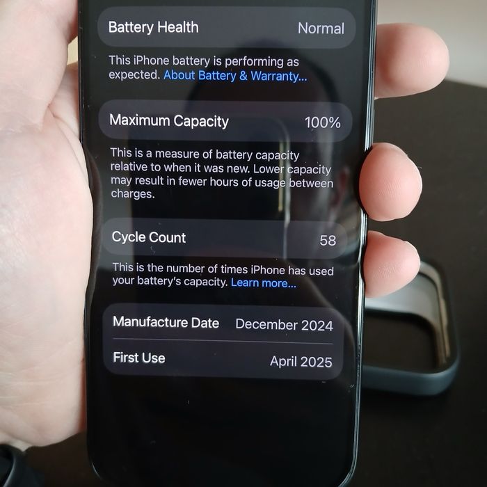 Iphone 16 pro 128 GB Black