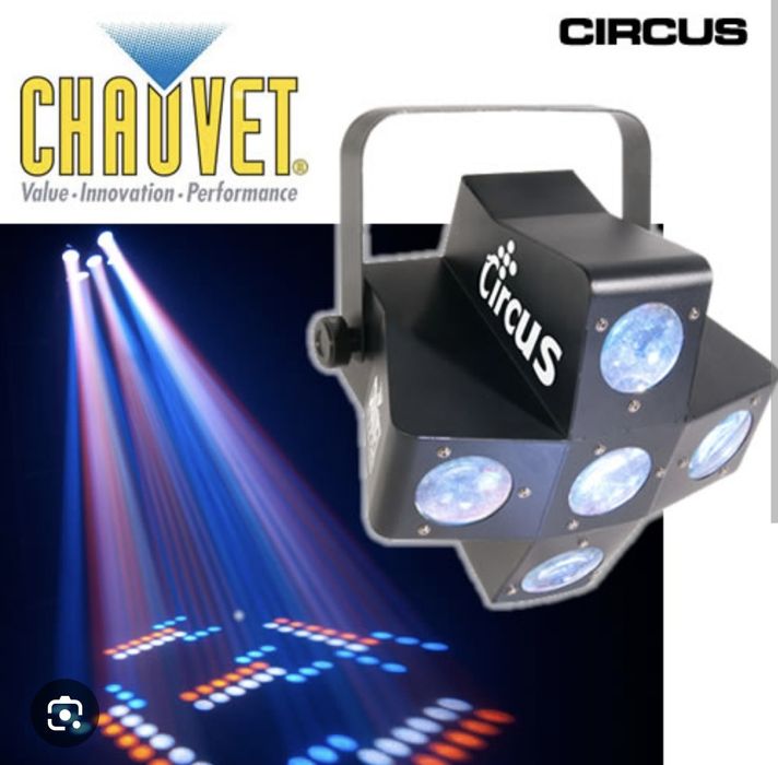 Световое оборудование.Сканер Circus2.0 IRC.Дискотеки,залы,дома.