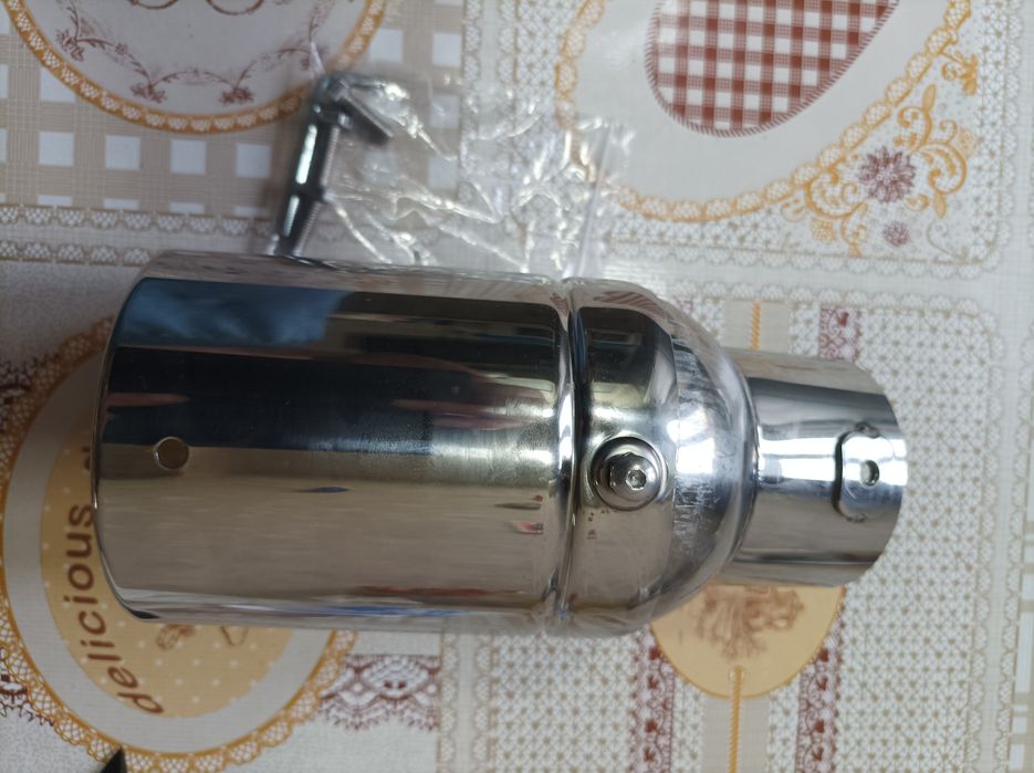 Насадка на глушитель нержавейка можно регулировать наклон.