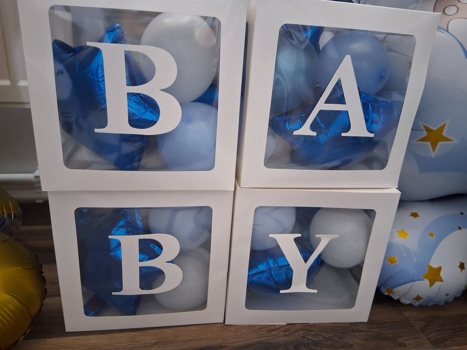 Cutii cu baloane pentru petrecere,botez