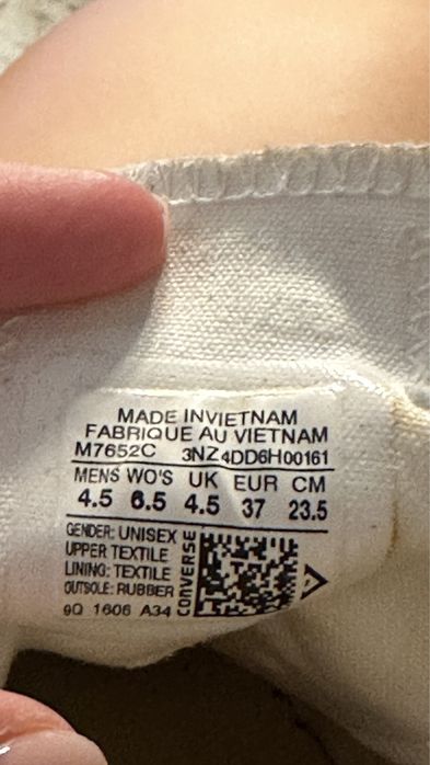 Tenisi Converse Albi