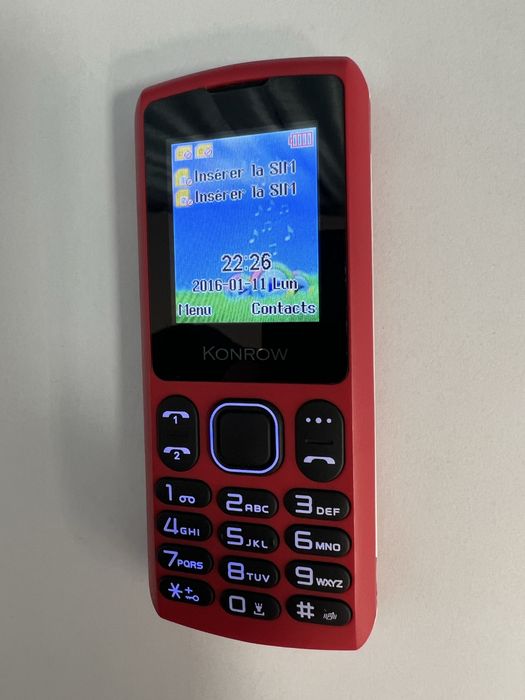 Telefon cu butoane Konrow Chipo 3 Dual Sim, ca Nou