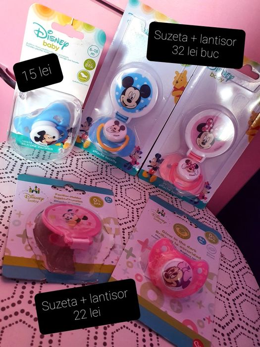 Papuci, suzete , biberoane bebelusi