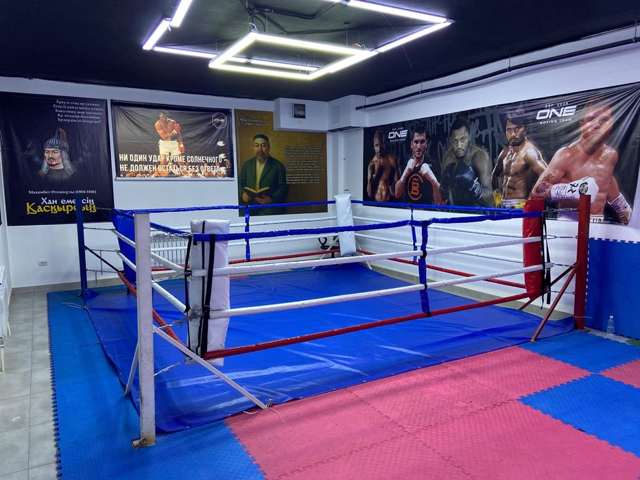 Боксерский ринг.