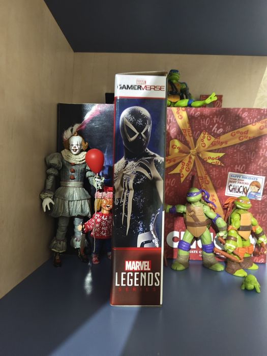 Anti venom spider man action figure