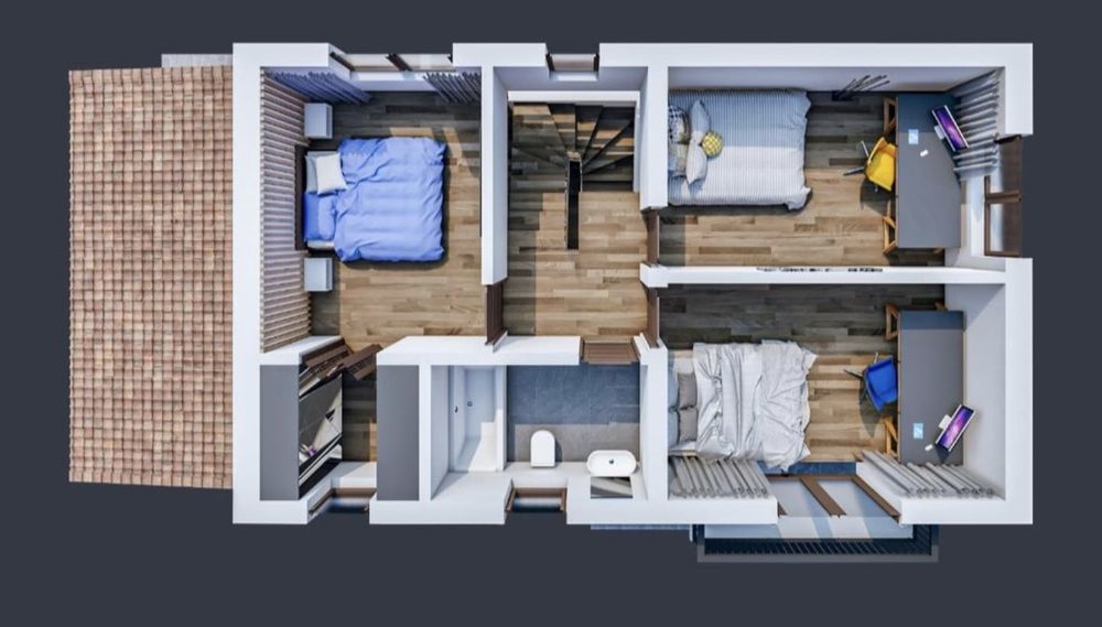 Casă mediteraneană single - SOLIS