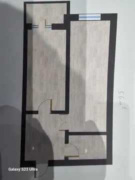 продается оби хает 2 комнатная 56 м2 коробка улица рисовый *