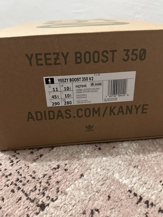 Adidas Yeezy Carbon Beluga V2 , marimea 45