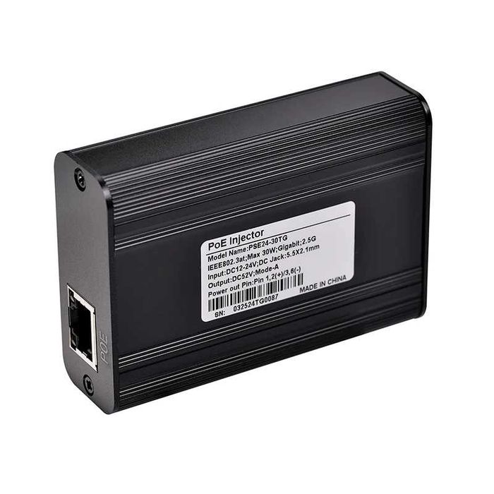 Injector PoE SDAPO PSE24-30TG 2.5GbE 30W – carcasă metalică