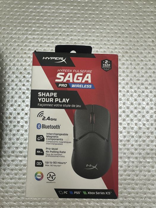 Продаю Мышь HyperX Pulsefire Saga Pro