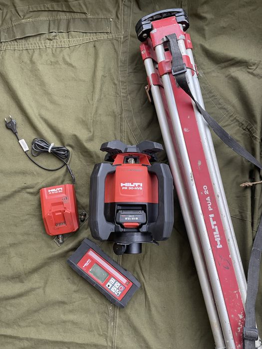 HILTI PR 30-hvs nivela laser rotativa lumina rosie