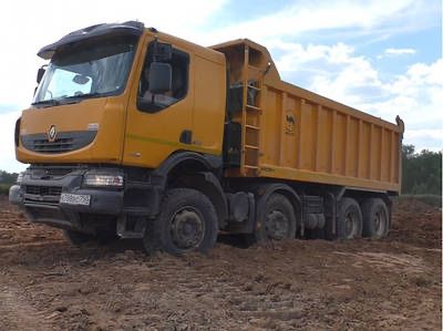 Услуга самосвал и погрузчик