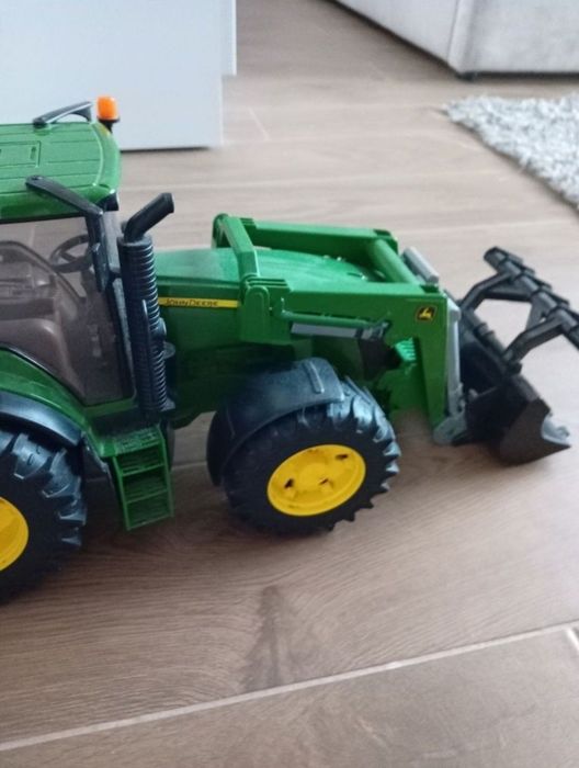Bruder Tractor mare John Deere 7930 Incarcator Frontal Utilaj