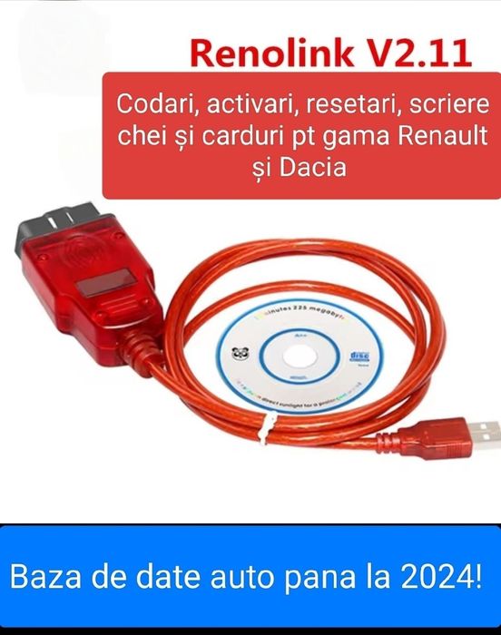 Tester auto DIAGNOZA Renault/DACIA RenoLink 2.11