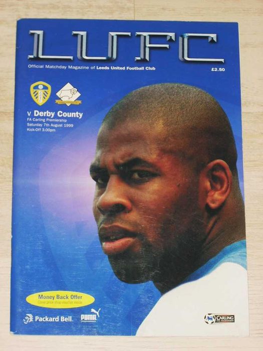 Лийдс Юнайтед оригинални английски футболни програми 1997, 1999, 2002