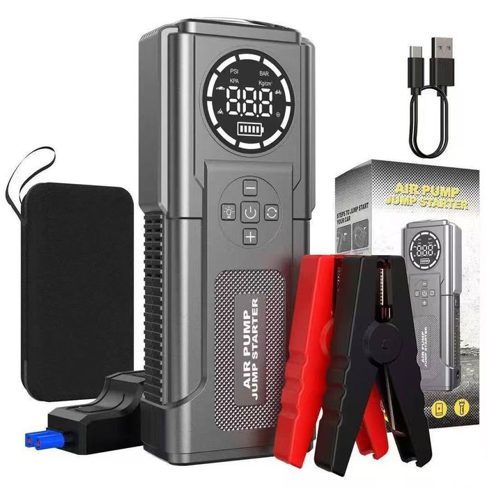 Доставка бесплатно Зарядка,насос,фонар Jump starter brendi