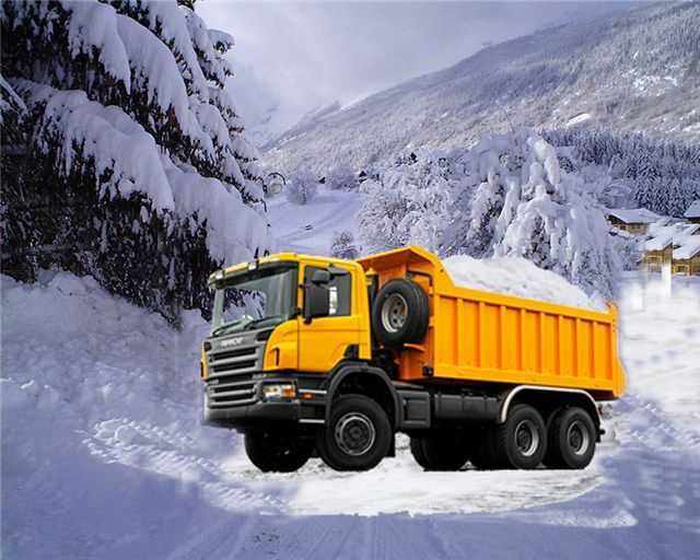 Очистка снега услуги погрузчика трактора вывоз снега