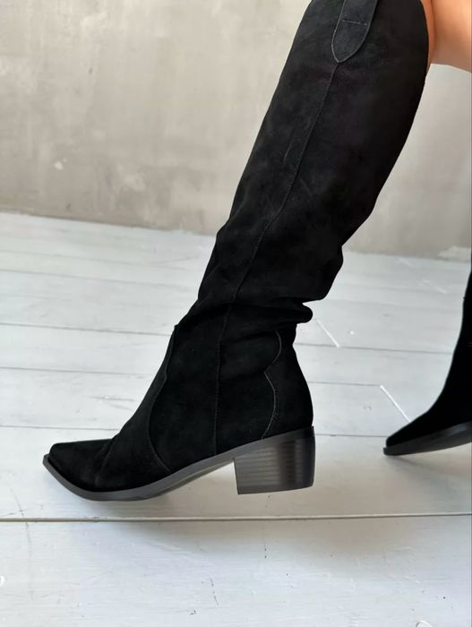 Высокие казаки полностью натуральные