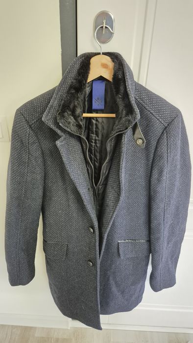 Palton barbati McNeal, marimea S, cu lana