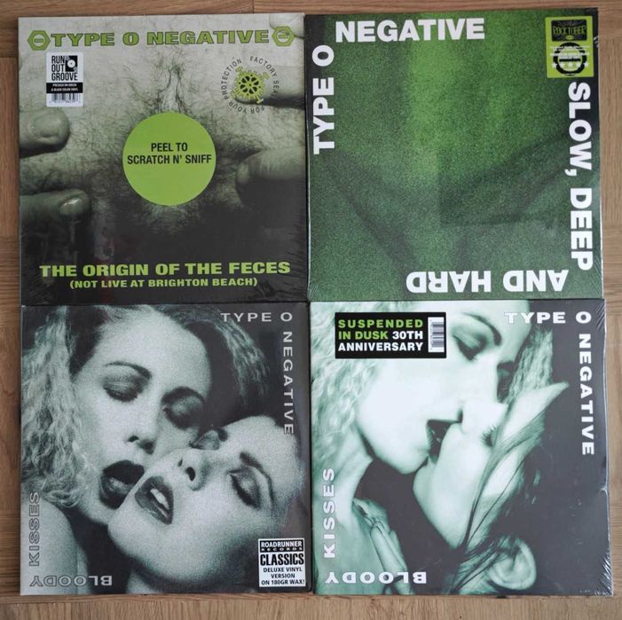 Type O Negative - колекция Vinyl, Винил, грамофонни плочи