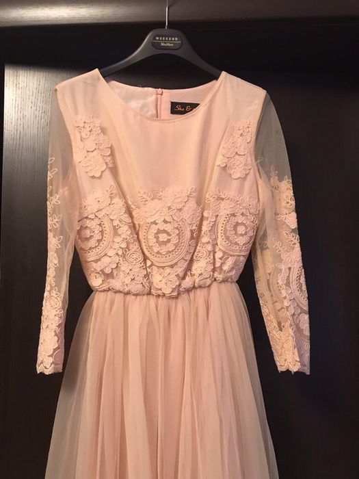 Rochie roz pudra