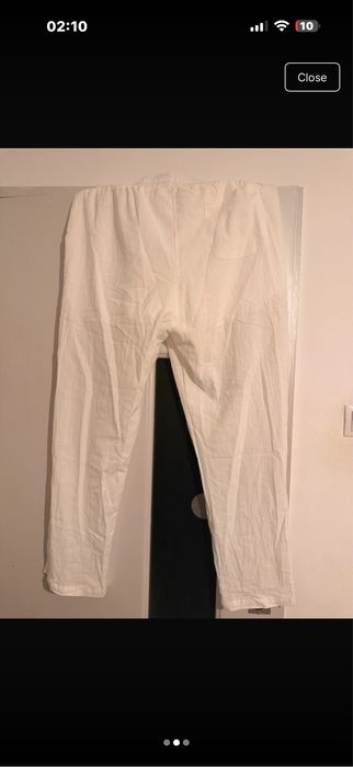 Pantlaoni Lungi Albi Vara