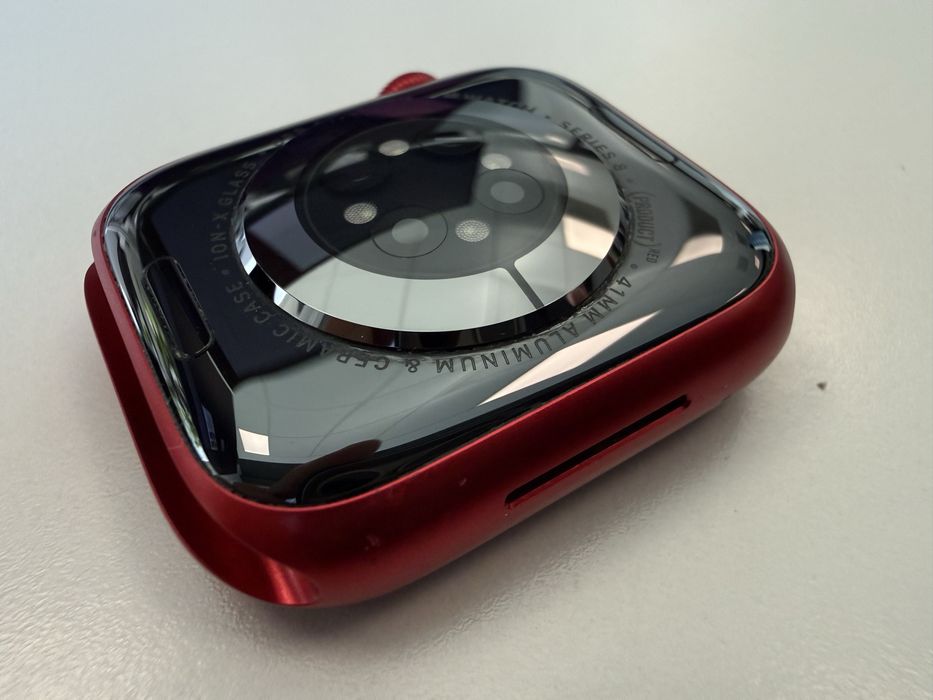 Apple Watch 8 GPS Red excelent 41mm 87% baterie