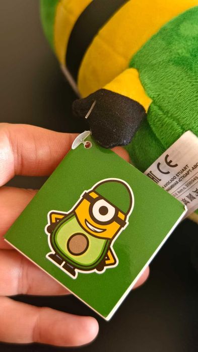 NEW! Jucărie pluș Minions Avocado Stuart 20 cm cu etichete