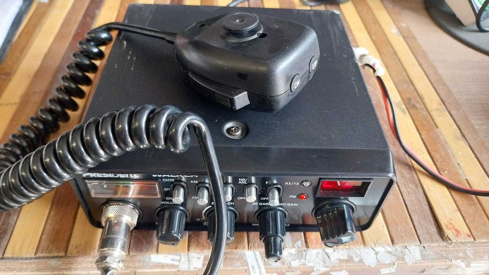 Statie radio CB, President Walker, antena Midland Alan PC8 163cm
