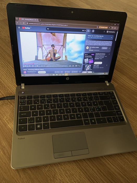 Laptop Hp ProBook display 13,6 inch,Windows 10,4gb ram functional cu i
