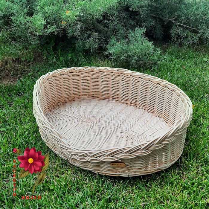 Лежанка для животных из ЭКО лозы