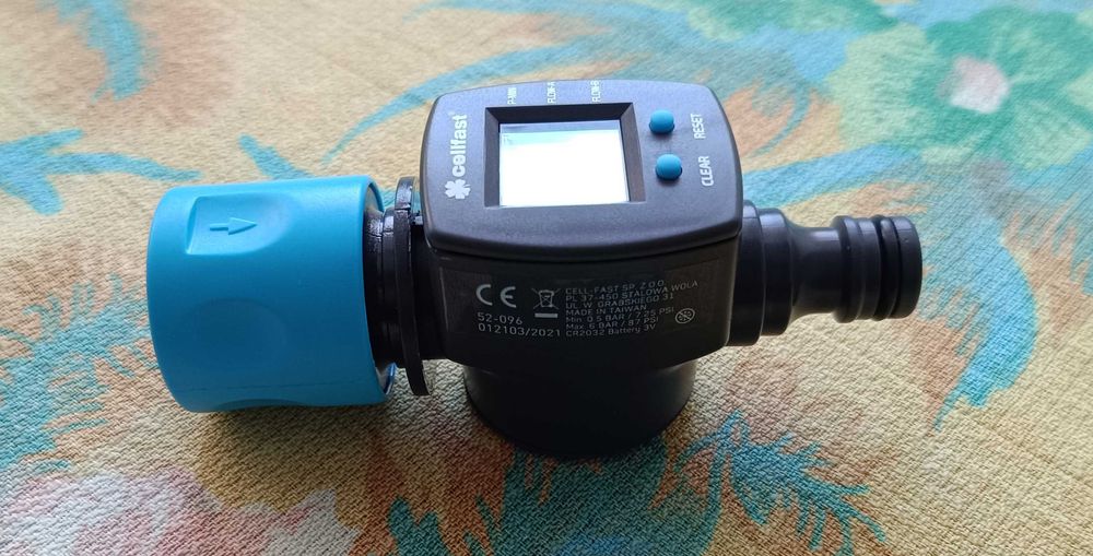 Дебитомер CELLFAST от 0.5 до 6 бара. Нов.