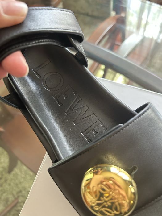 Сандали  Loewe кожени