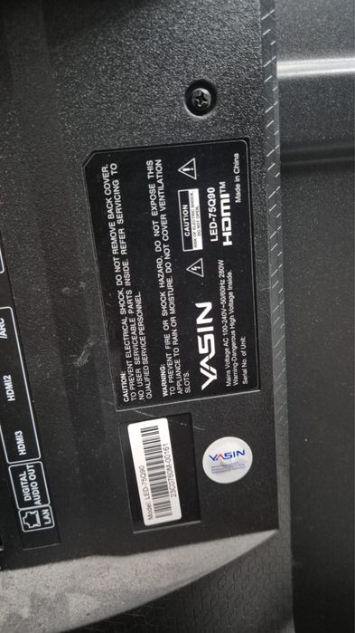 Телевизор Yasin LED-75Q90 191 см