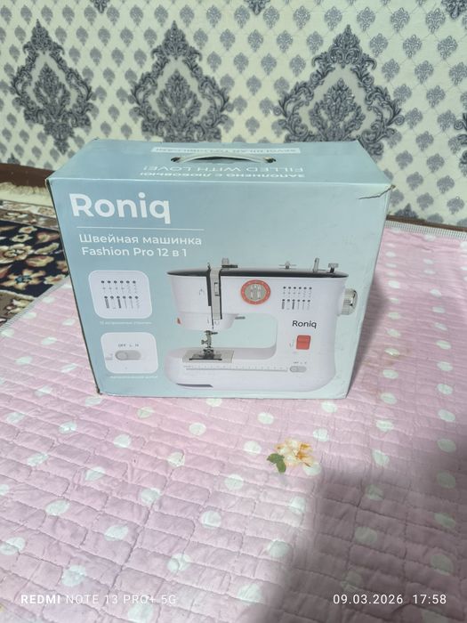 Срочно продаётся новый швейная машина рабочий отличный