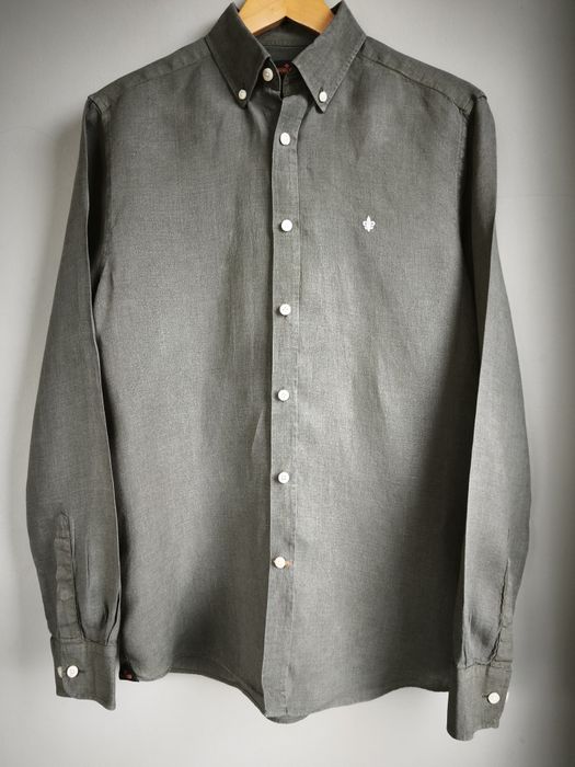 Mъжка ленена риза, размер S
