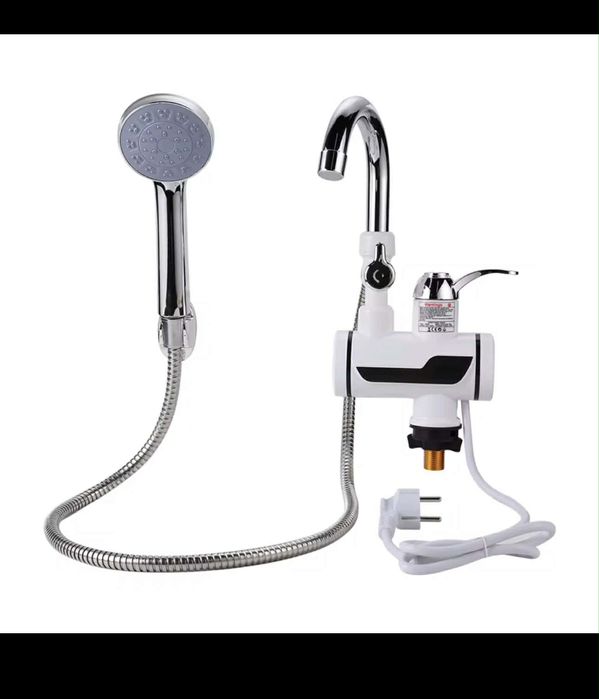 Robinet electric instant cu duș – apă caldă rapidă