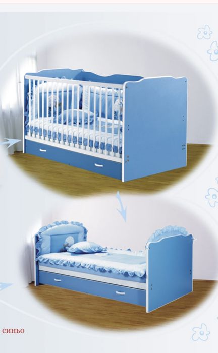 Детска кошара/легло за матрак 70/140