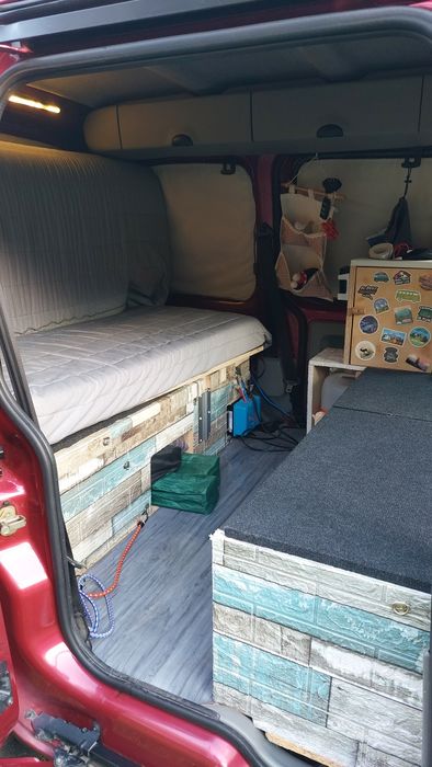 Renault Kangoo 1.5 dci minicamper ideal pentru pescuit
