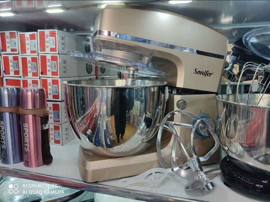 Миксер промышленных с чашкой Планетарный миксер Stand mixer sf-8066 Б7