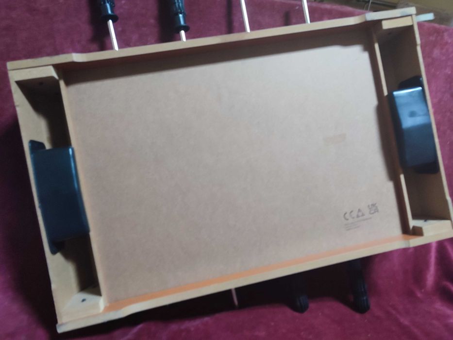Joc fotbal de masa cu 2 randuri de jucatori (50x30 cm)