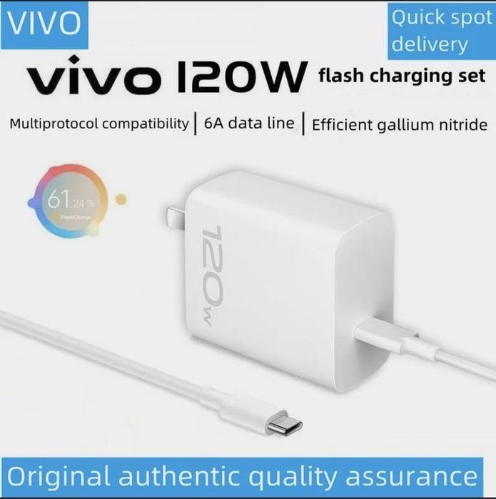Vivo  Oppo Honor Оргинал зарядка  120W