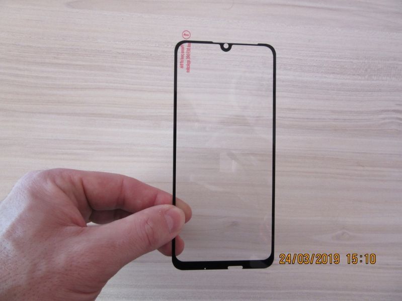 Huawei Y5 Y7 2019 / Honor 9X 8X 8S X7/5D ЦЯЛО ЛЕПИЛО Стъклен протектор