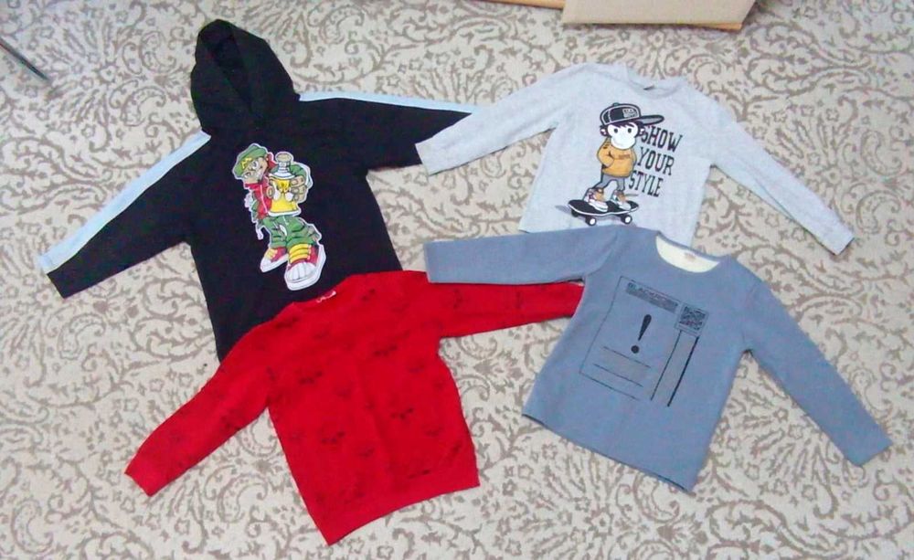 Пакет вещей на мальчика 116-122