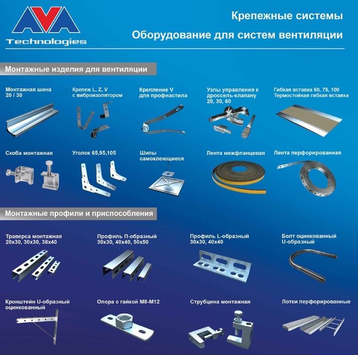 Расходные материалы для вентиляции!