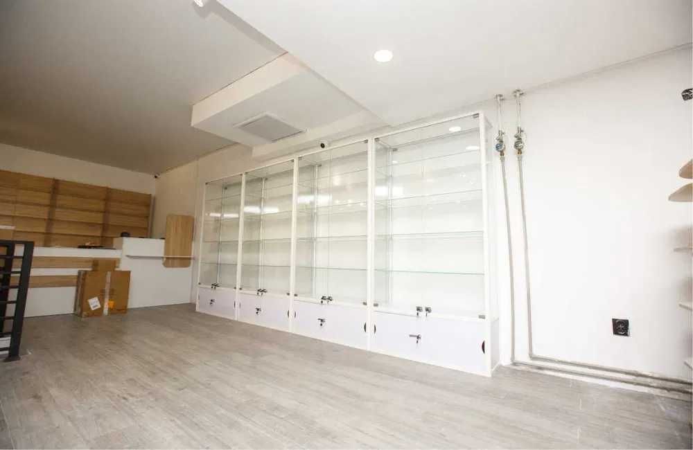 Прилавок витрина, витрина стеклянная, oynaly vitrina va prilavka