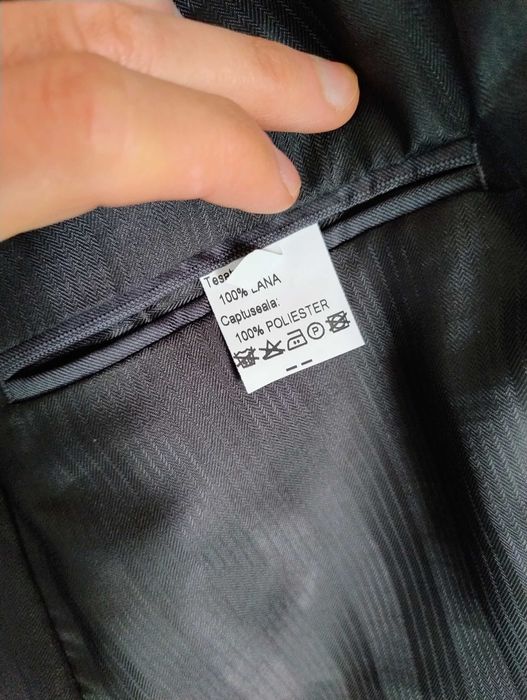 Sacou barbati - lana 100%, marimea 50