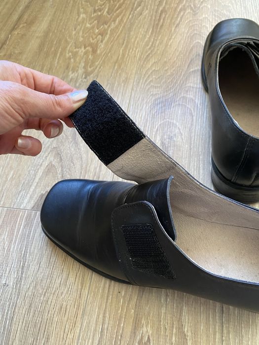 Дамски обувки от естествена кожа