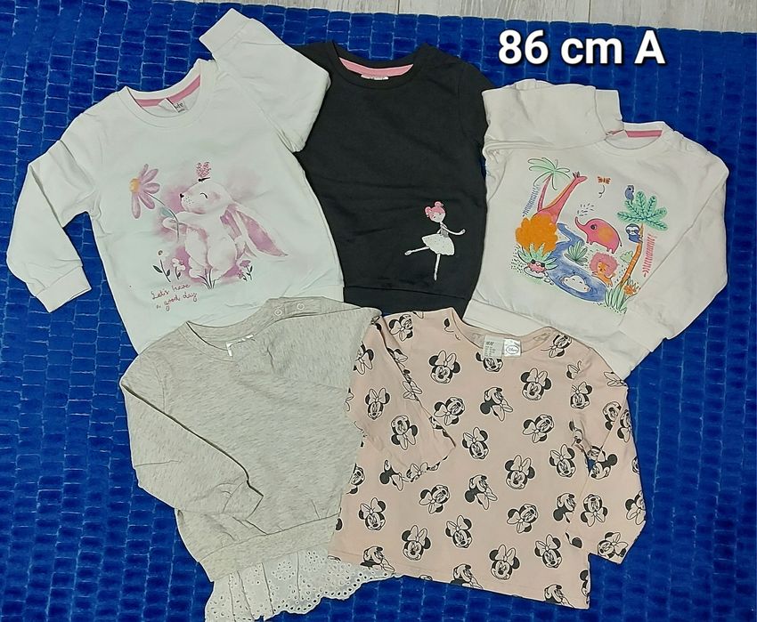 Lot haimute pentru fetite 86 cm