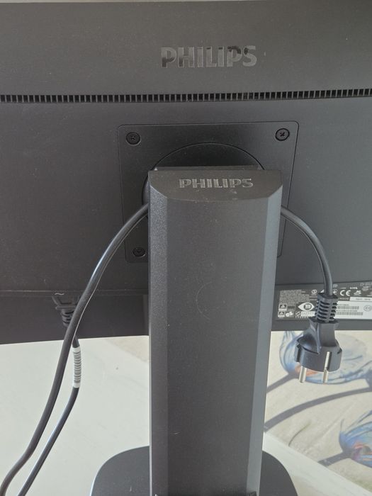 Монитор Philips 223S7EYMB 21.5 инча с IPS панел, Full HD, SoftBlue